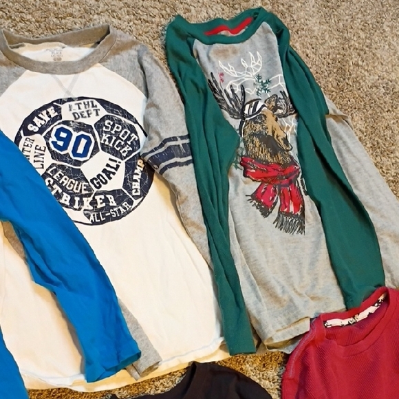 Boys Long Sleeve Tees Set - Picture 9 of 9